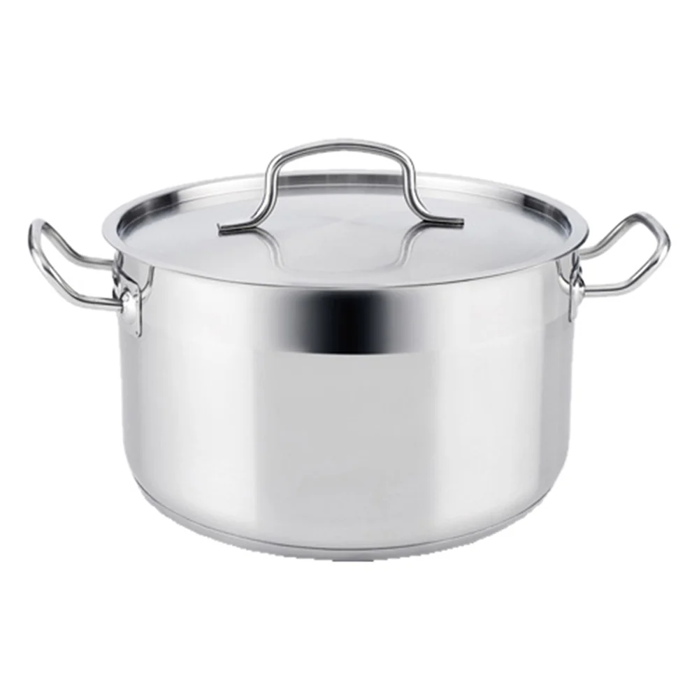 Olla Cook Basika De Acero Inoxidable - 28 Cm