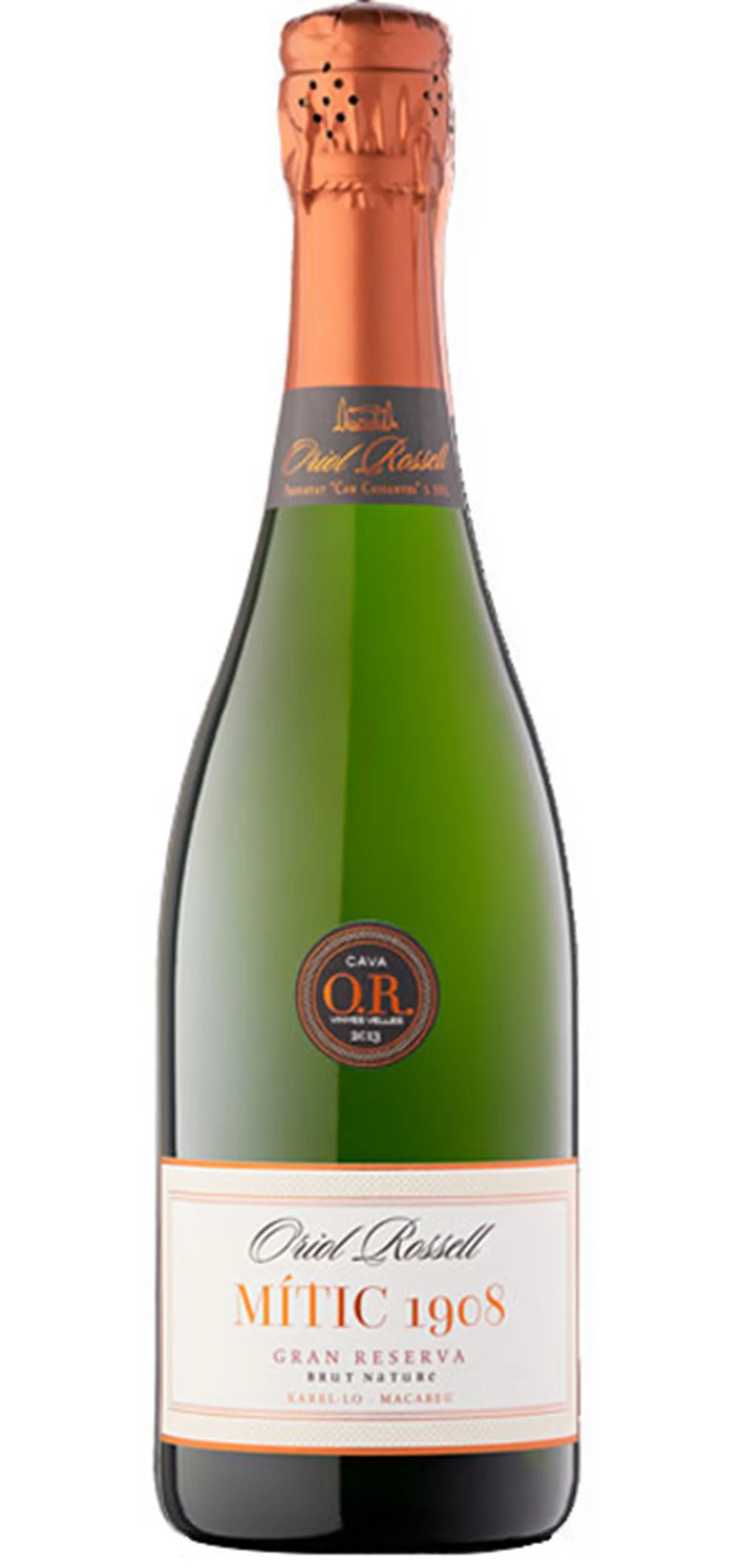 Oriol Rossell Mític 1908 Gran Reserva Do Cava, 75.00cl, 12% Vol