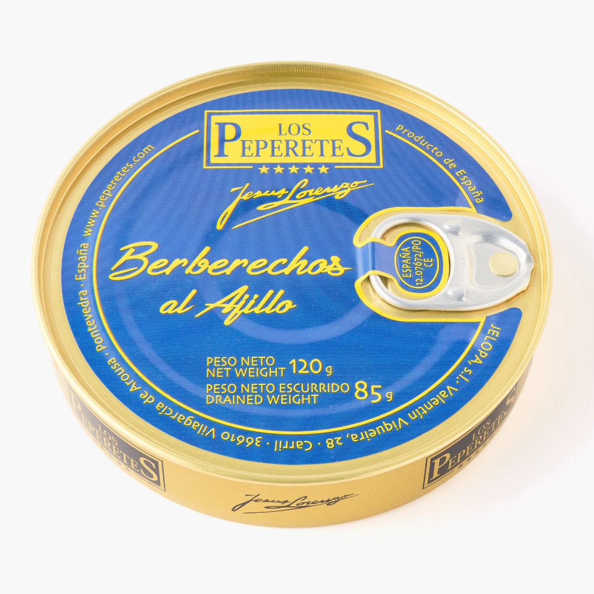 Pack 6x Berberechos al Ajillo Los peperetes 120 g - Image 2