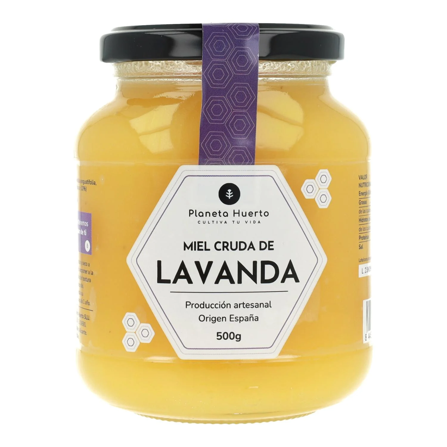 Pack 6x Miel Cruda de Lavanda Planeta Huerto 500 g - Image 2