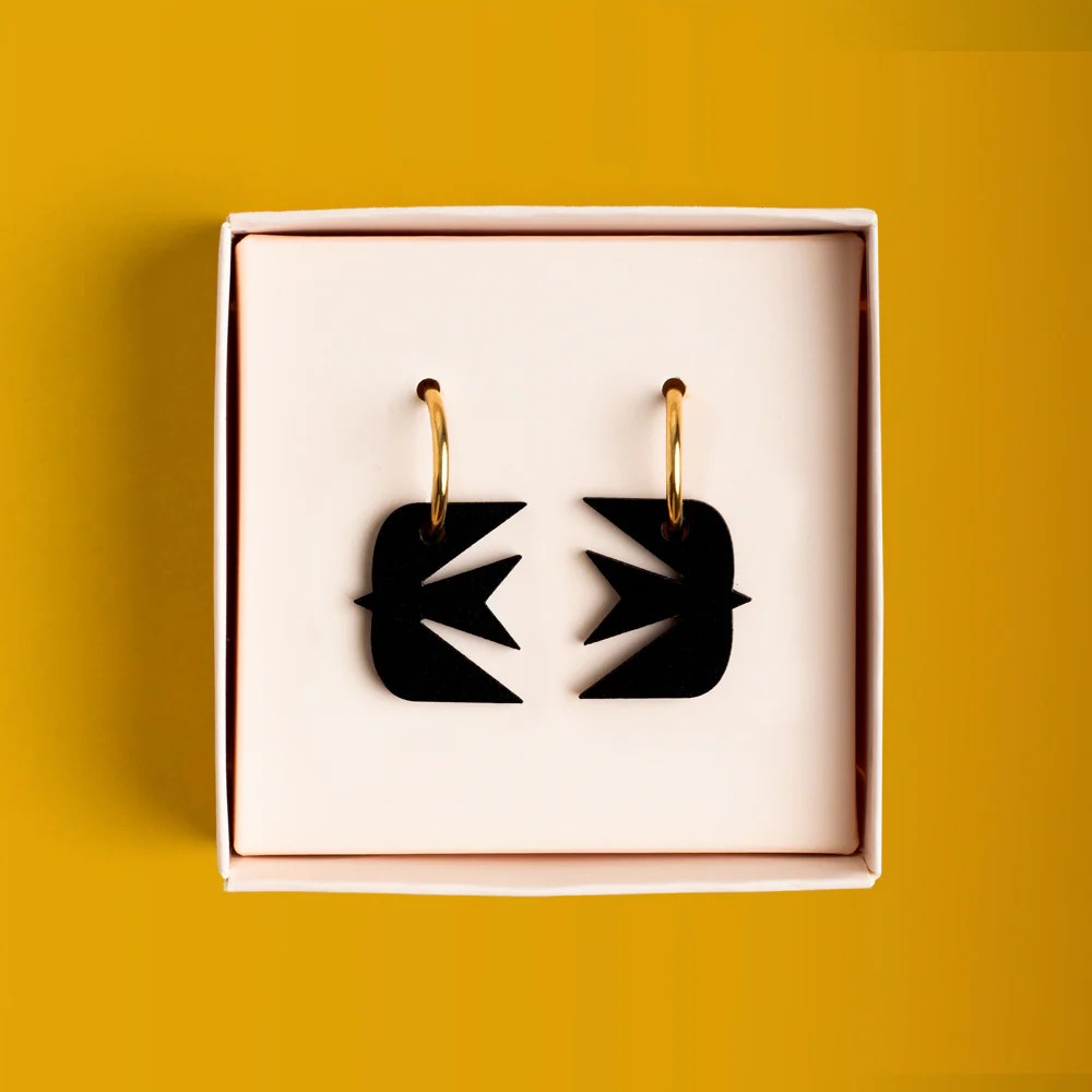 Pendientes Swallow De Madera | Joyería Artesanal, Ligera Y Elegante | Diseño Natural Y Original - Image 2