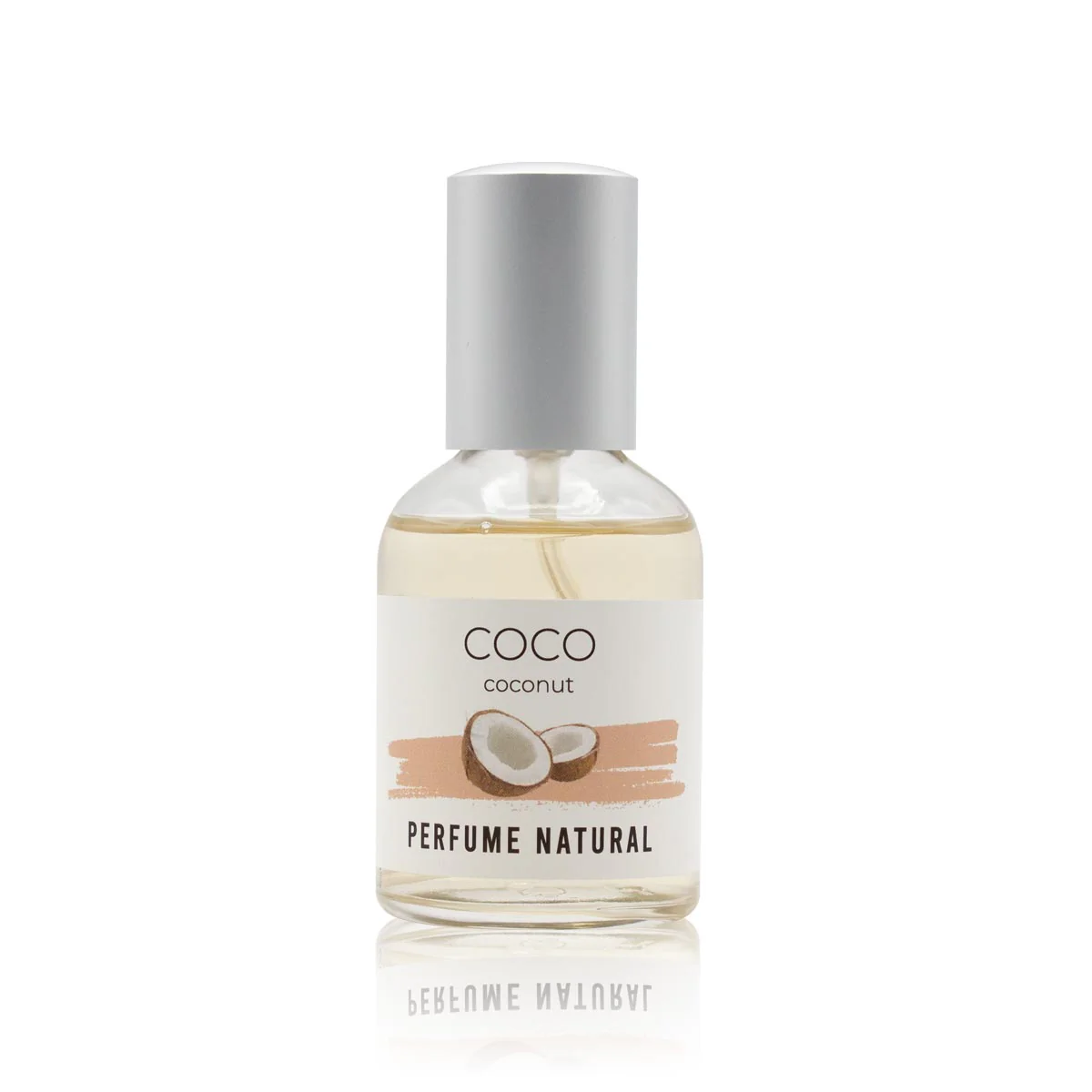 Perfume Natural De Coco 50 Ml | Fragancia Dulce Tropical | Aroma Exótico Y Suave | Perfume Femenino Duradero