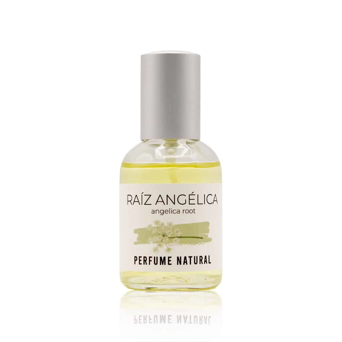 Perfume Natural Raíz De Angélica 50 Ml | Fragancia Herbal Y Aromática | Aroma Intenso Y Equilibrado | Perfume Duradero
