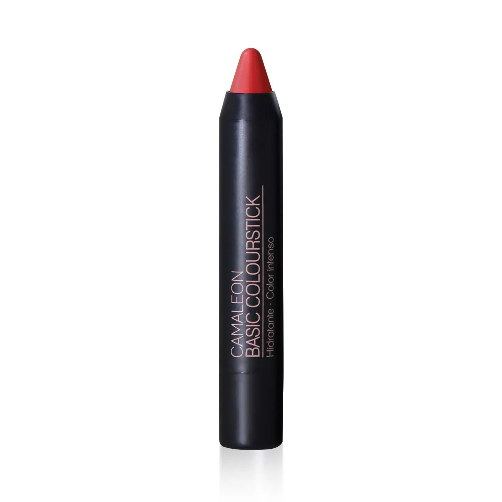 Pintalabios Rojo Basic Colourfun 4g Camaleon Cosmetics