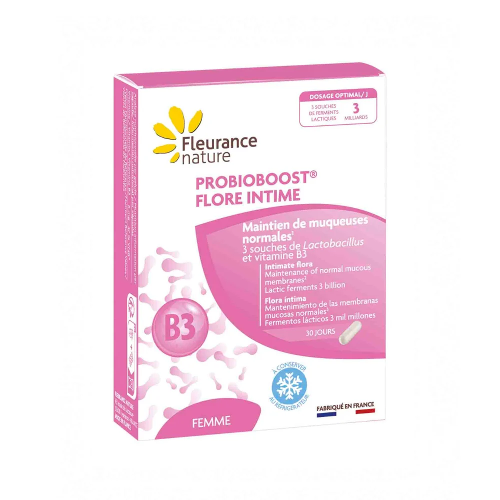 Probioboost® Flora Íntima Fleurance Nature 30 Cápsulas (a Conservar En La Nevera)