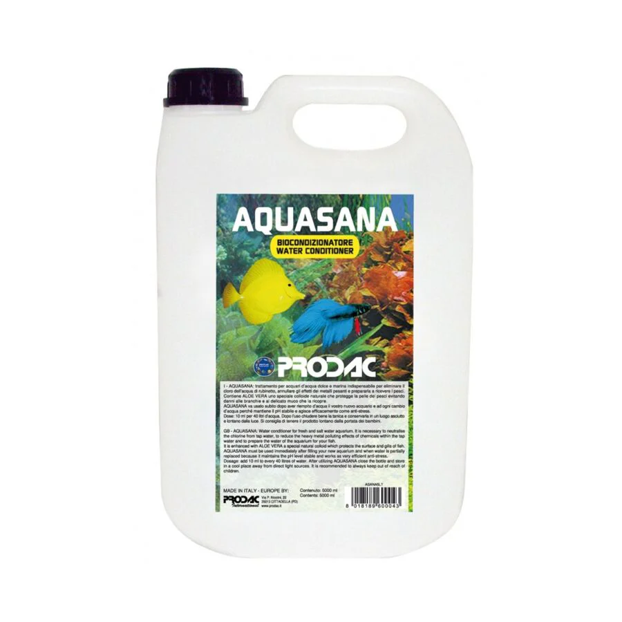 Prodac Tratamiento Aguas De Acuario Aquasana 5 Lt