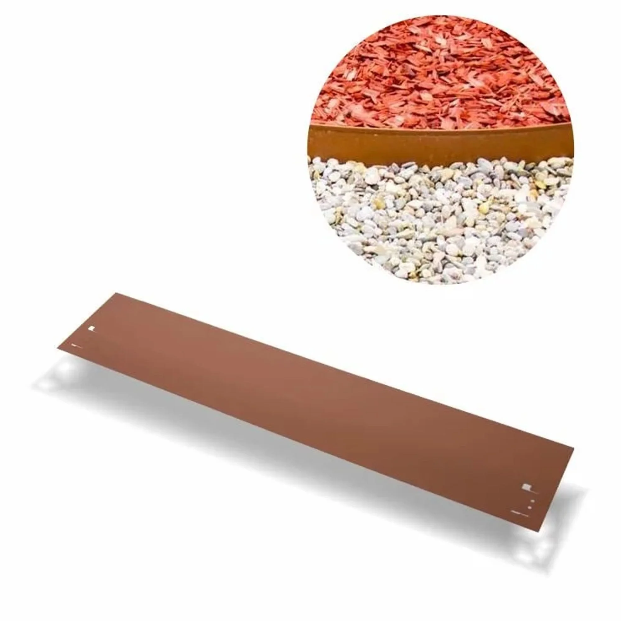 Rasenkanten Metall Slim 18 Cm X 100 Cm
