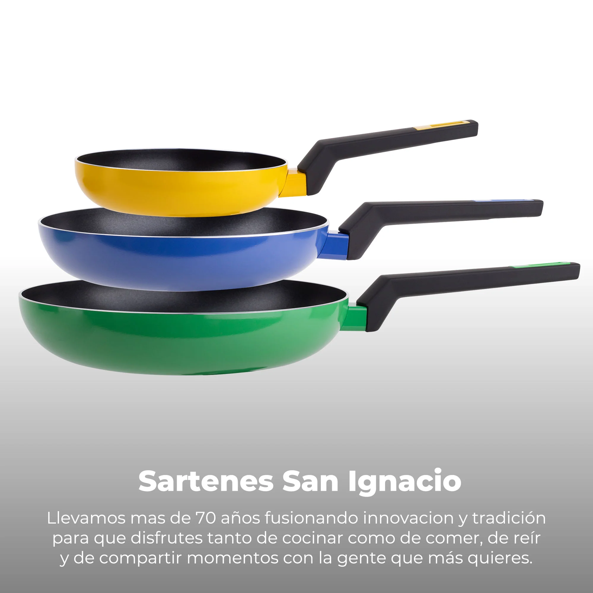 Set 12 Piezas, Batería De Cocina En Acero Inoxidable - Image 5
