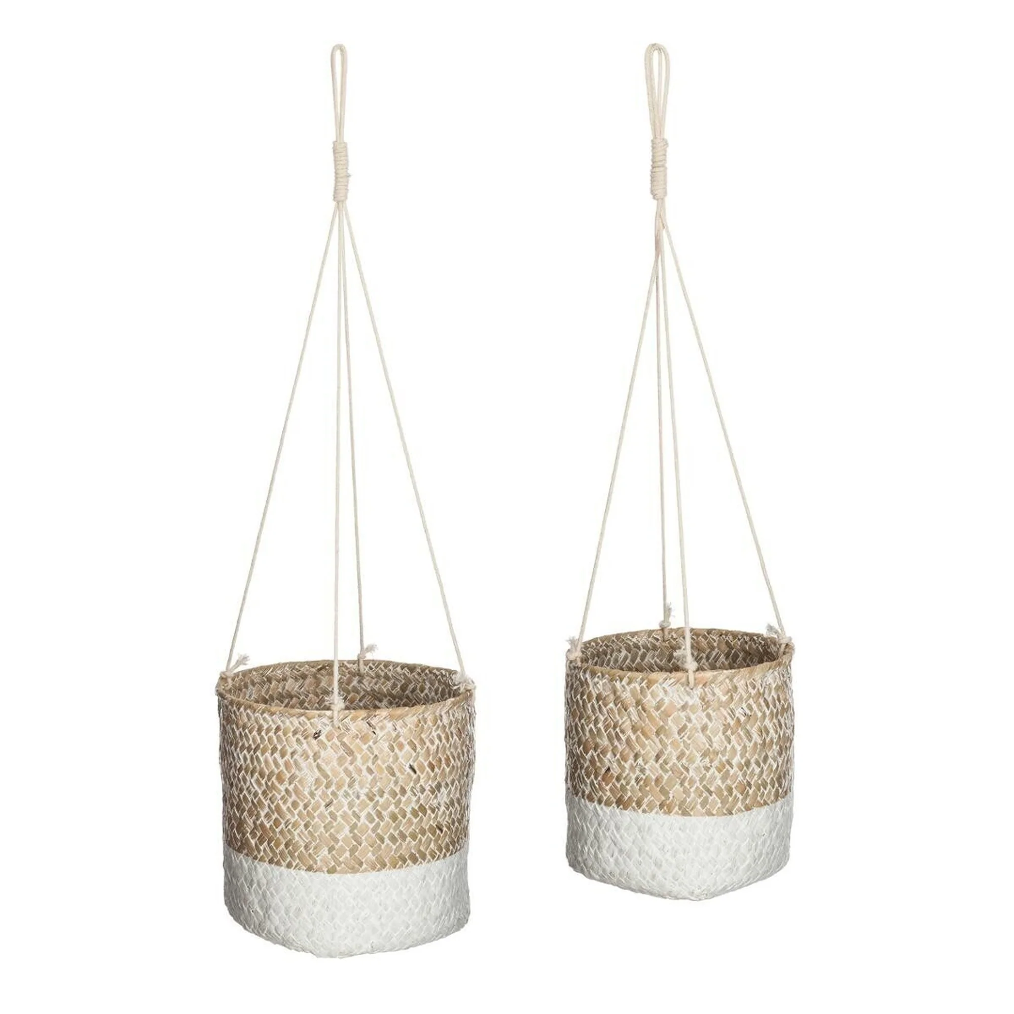 Set De 2 Maceteros Colgantes etnik
