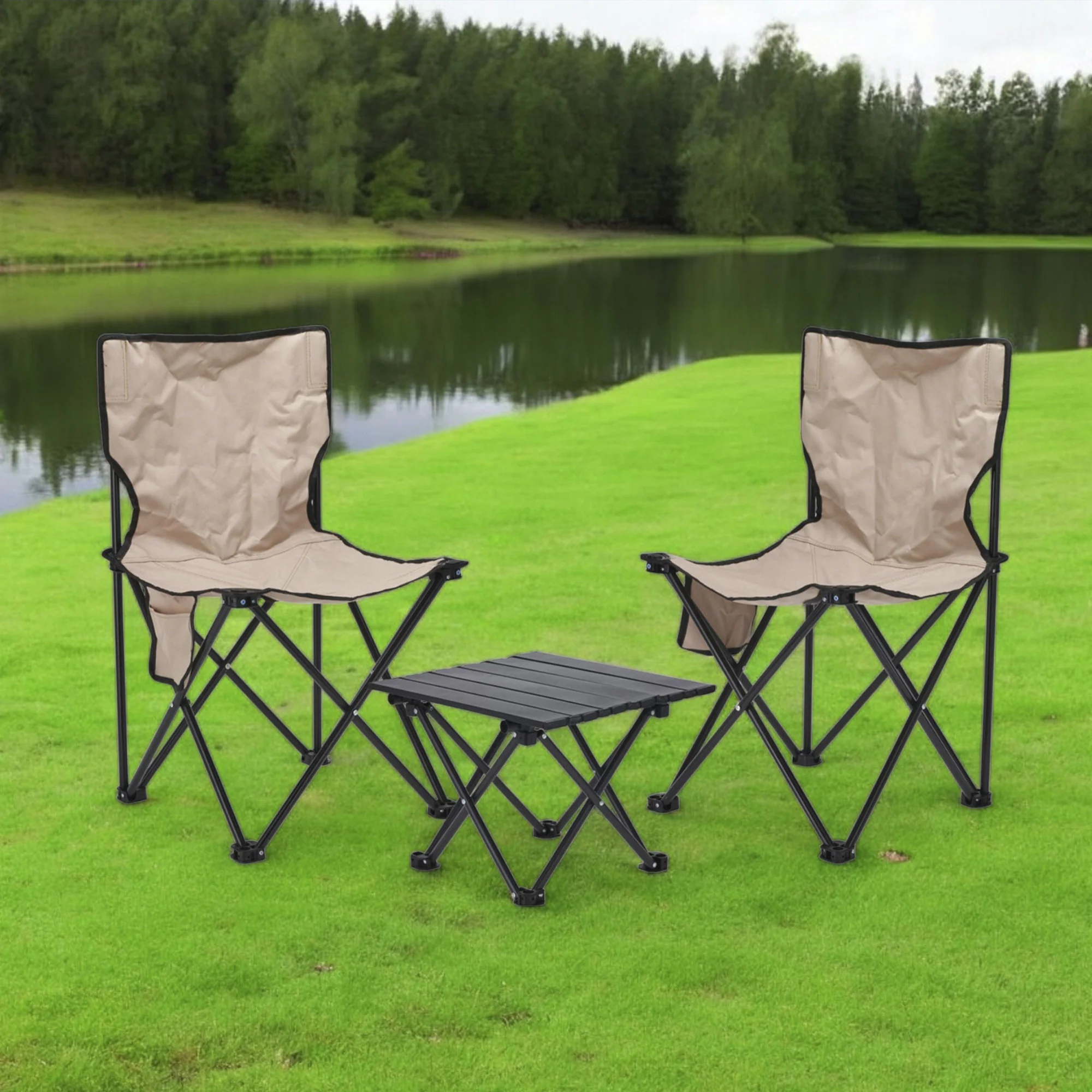 Set De Camping 2 Sillas + Mesa Plegable - Image 5