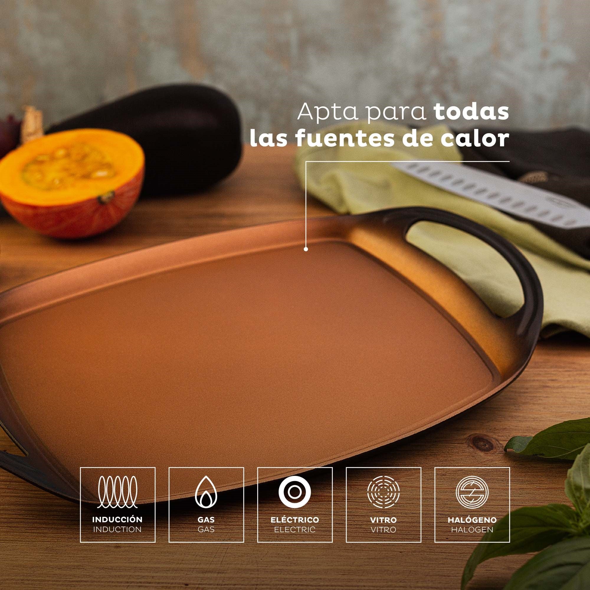 Set Plancha 36cm Y Cuchillos De Cocina San Ignacio - Image 6