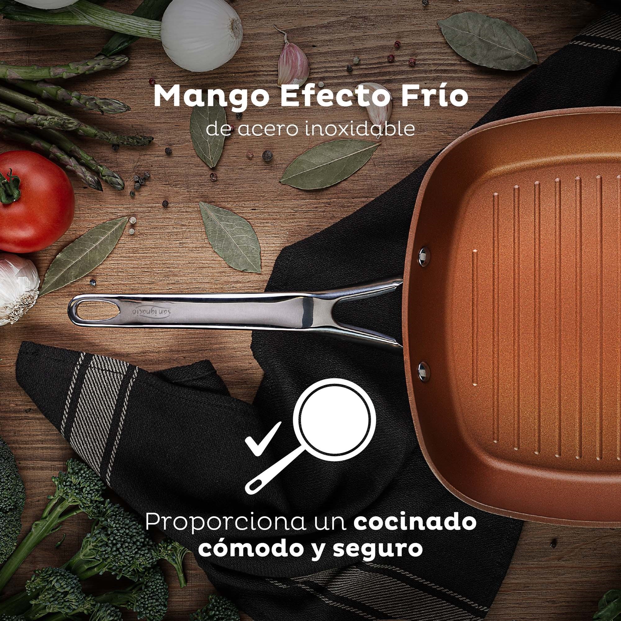 Set Sartén Grill Y Wok 28cm San Ignacio - Image 6