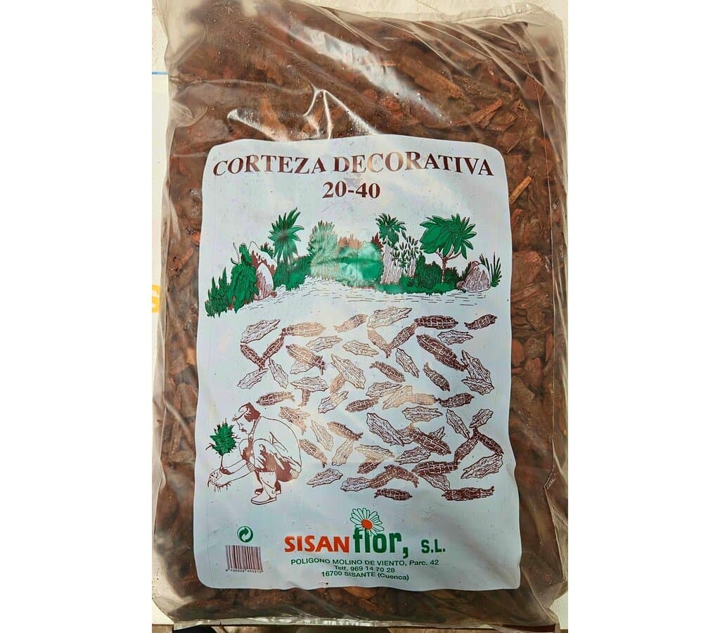 Sisanflor Corteza De Pino 20/40 50l
