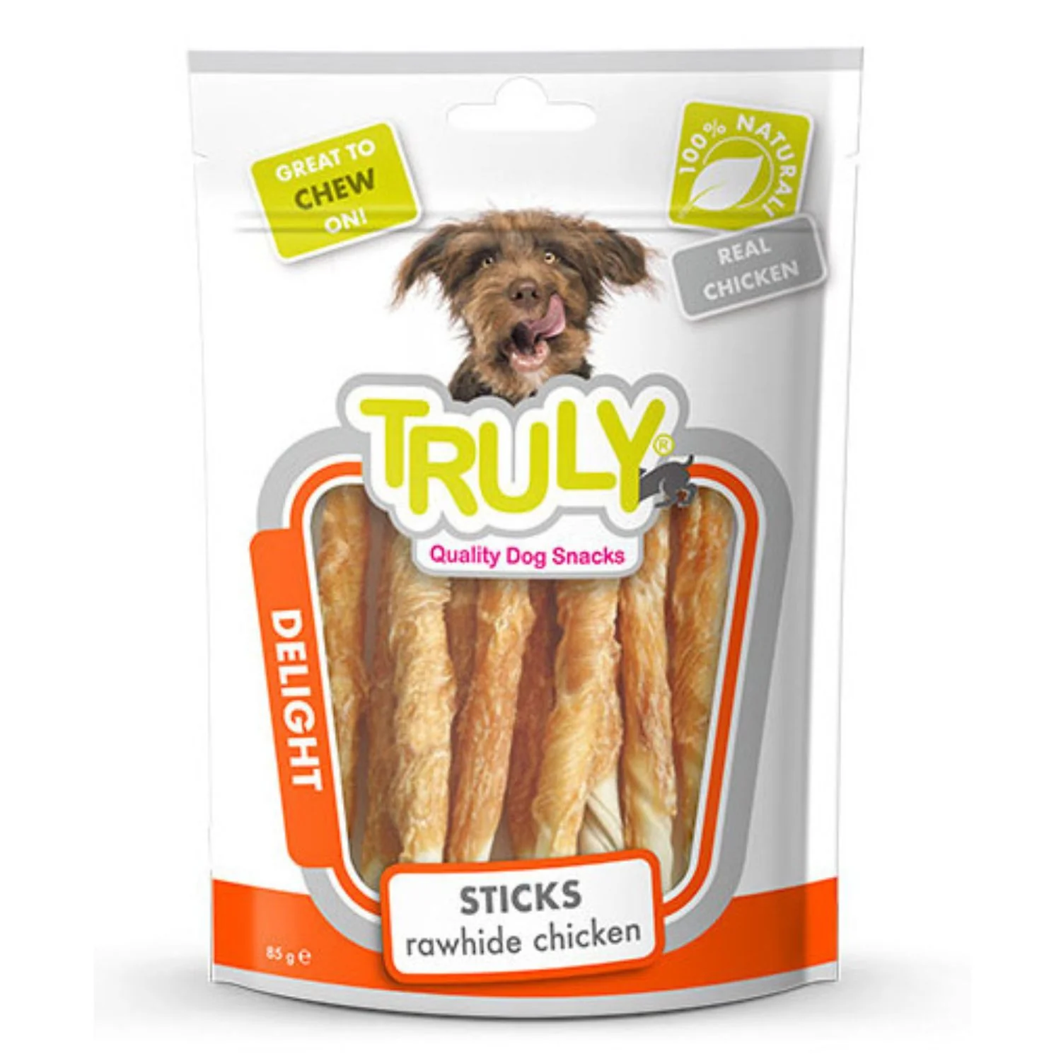 Snack Para Perro Palito De Vacuno Con Pollo Truly Bolsa De 325 Gr 325gr