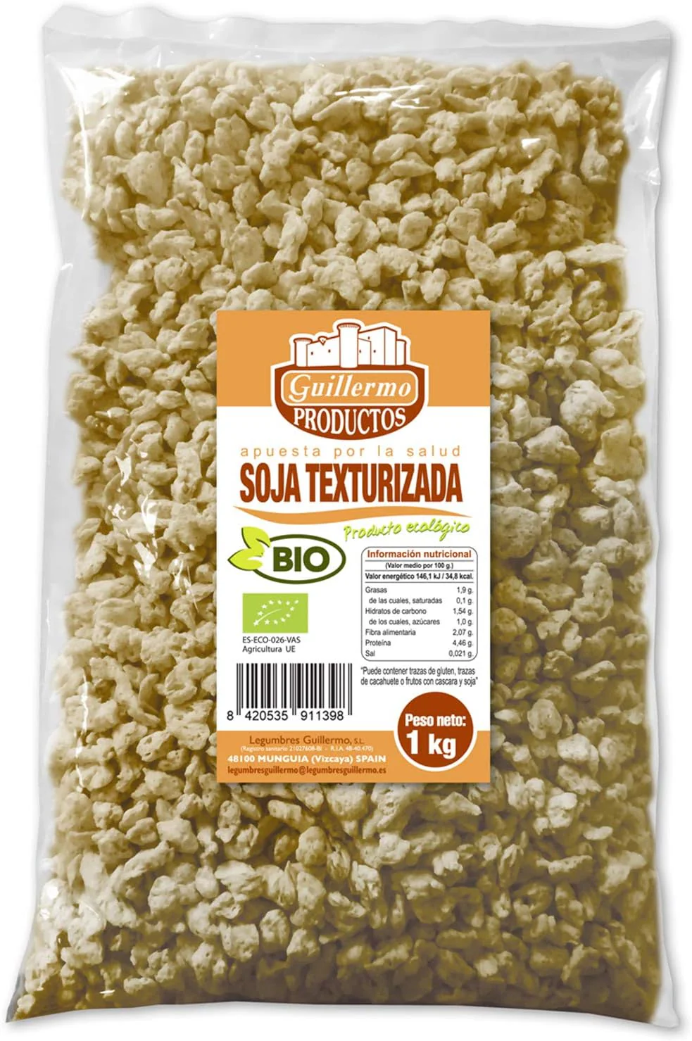 Soja Texturizada Bio - 1 Kg