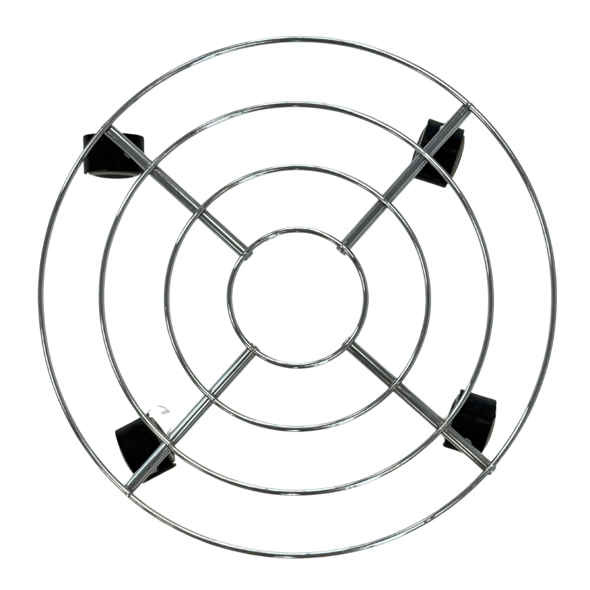 Soporte Redondo De 40 Cm Con Ruedas Para Plantas - Acero Resistente - Image 2