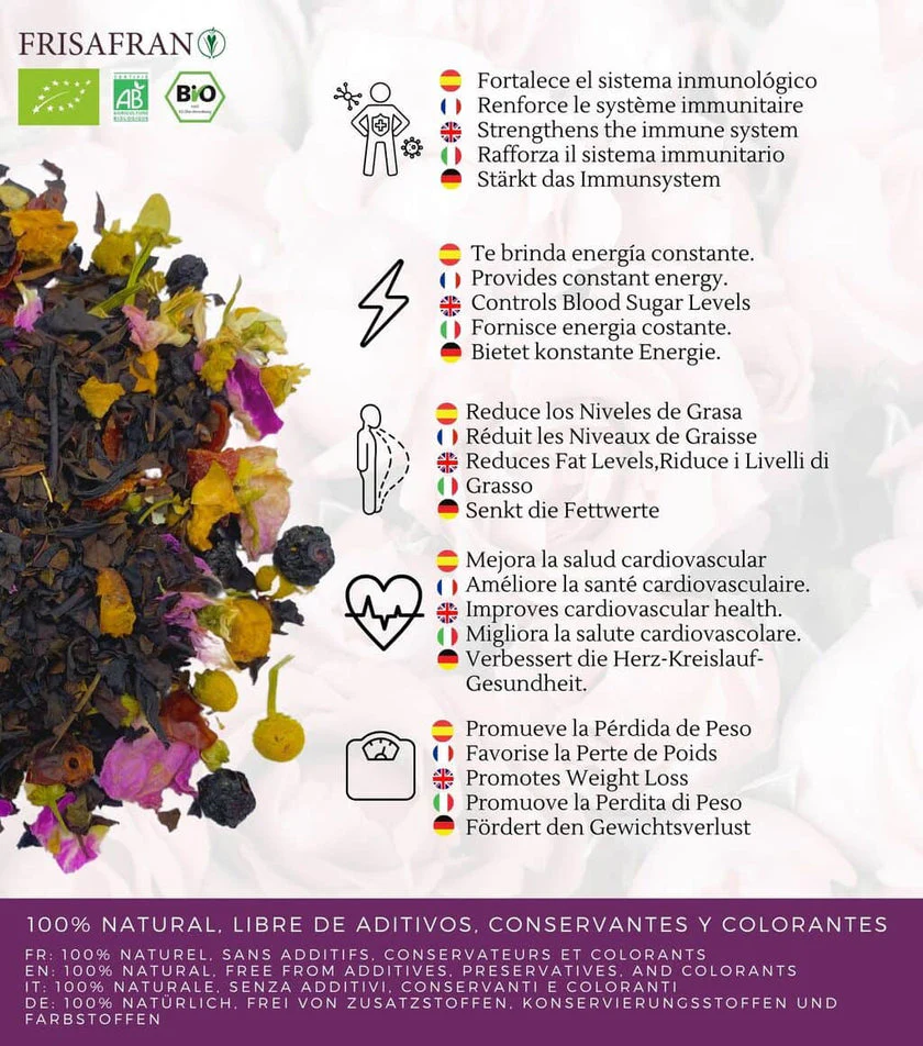 Té Oolong Ecológico | Granel | Calidad | Frisafran 100 G - Image 2