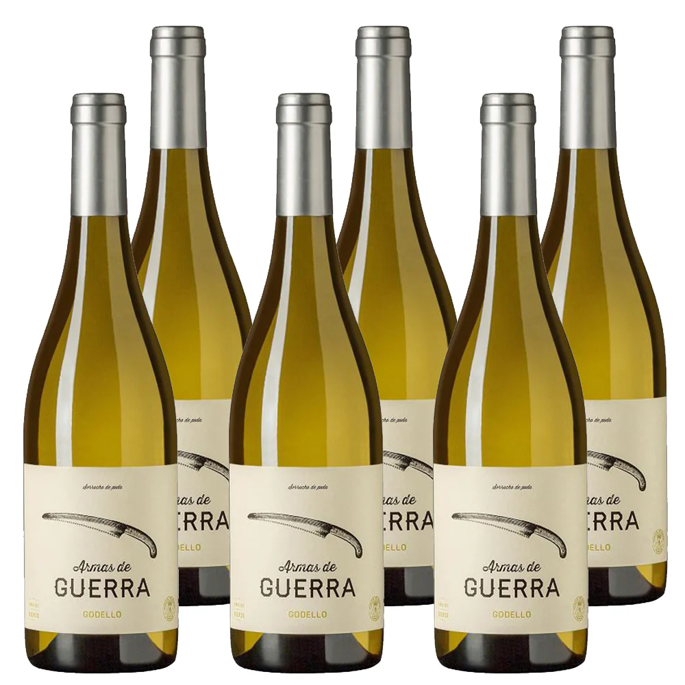 Vino Blanco Godello. Do Bierzo. Caja De 6 Botellas