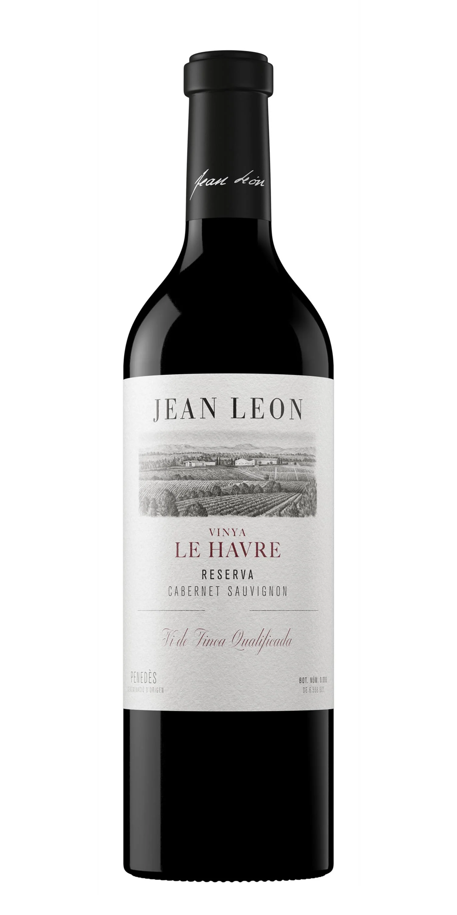 Vino tinto Vinya Le Havre reserva Jean Leon 75 cl