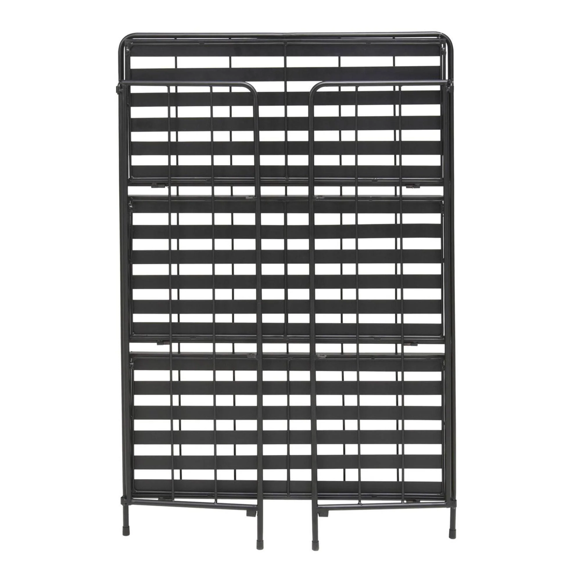 Well Home - Jardinera 3 Niveles Metal Negro Diseño Plegable H.90cm. - Image 3