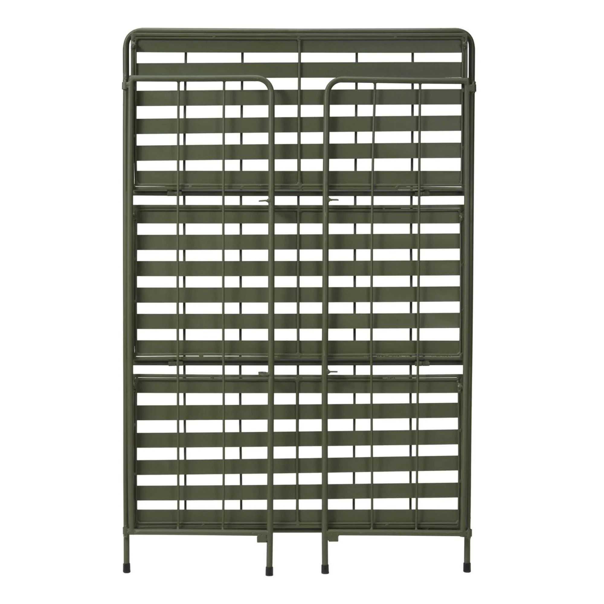 Well Home - Jardinera 3 Niveles Metal Verde Diseño Plegable H.90cm. - Image 3