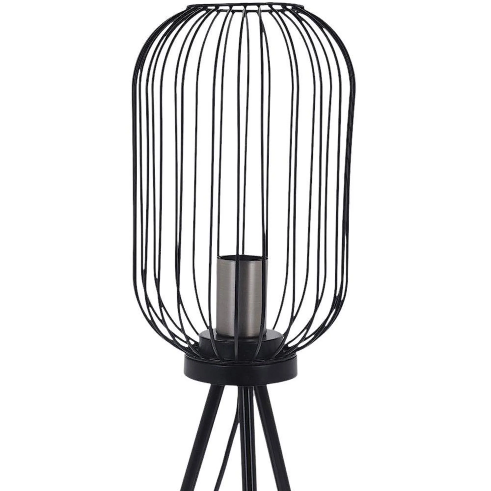 Well Home Lámpara De Pie En Metal Color Negro Ø60x175cm - Image 3