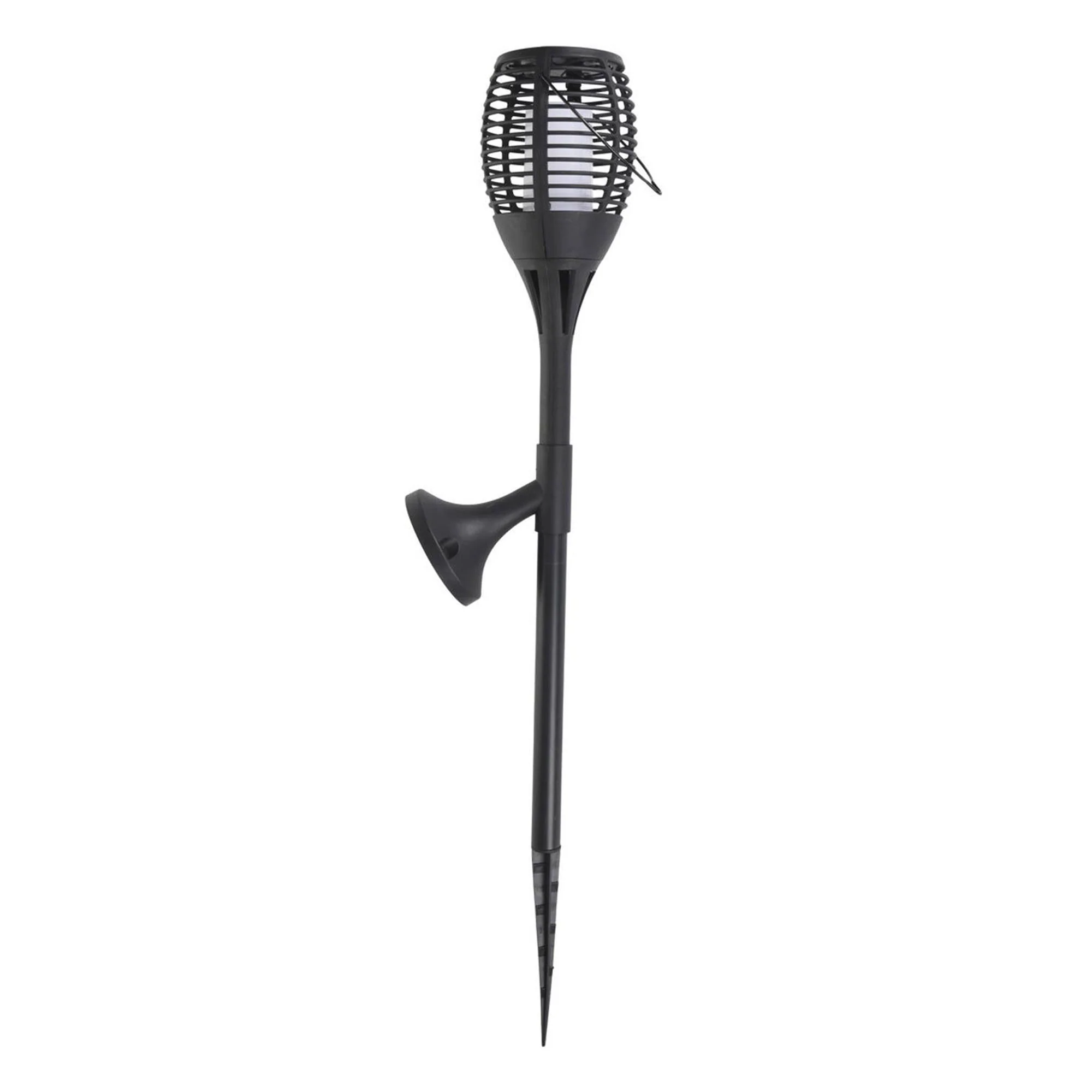 Well Home - Lámpara Solar De Jardín 'flame' Multifuncional Luces Led H.62cm