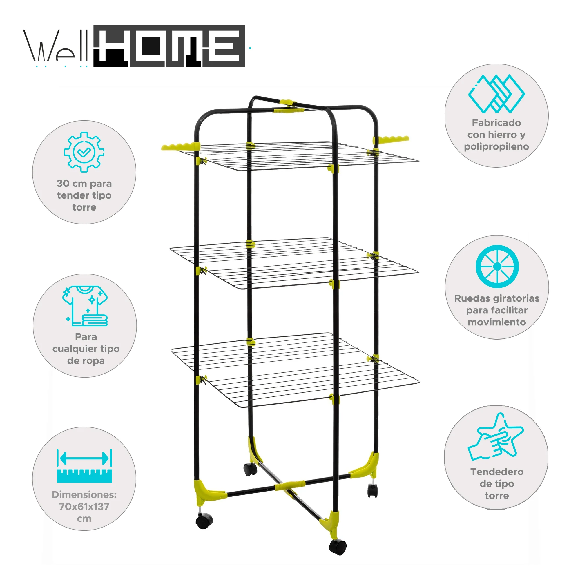 Wellhome Tendedero Torre mojave 30m - Image 2