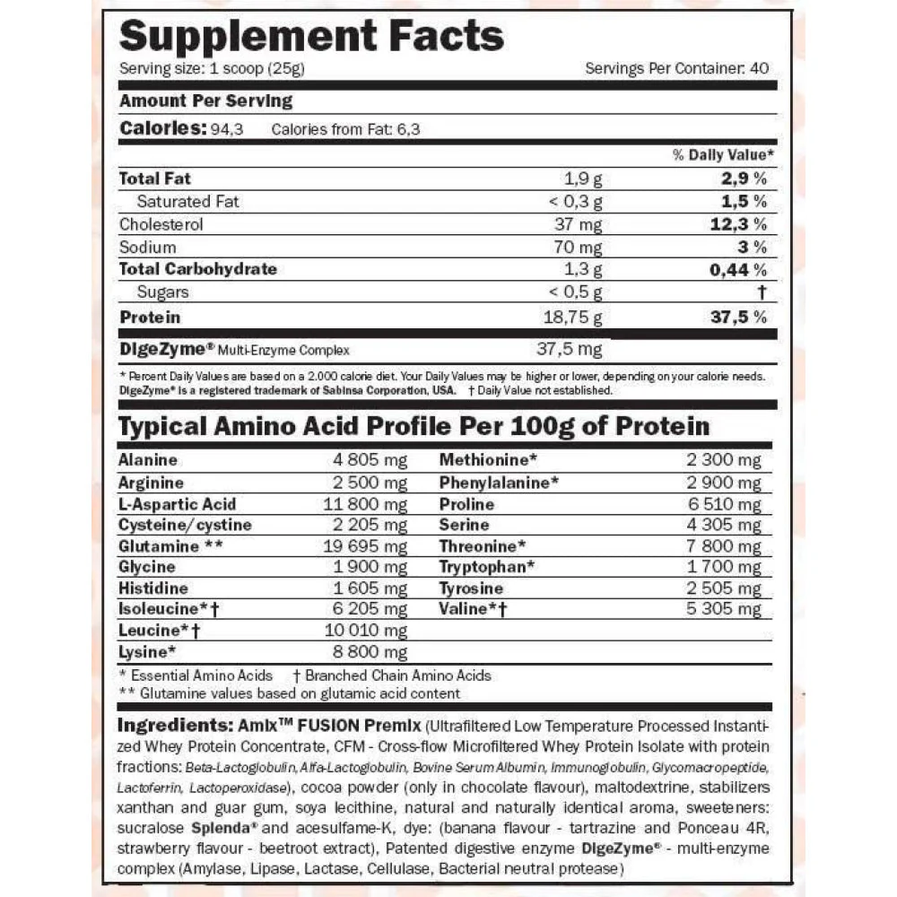 Whey Pure Fusion 2.3 Kg Vainilla - Image 2