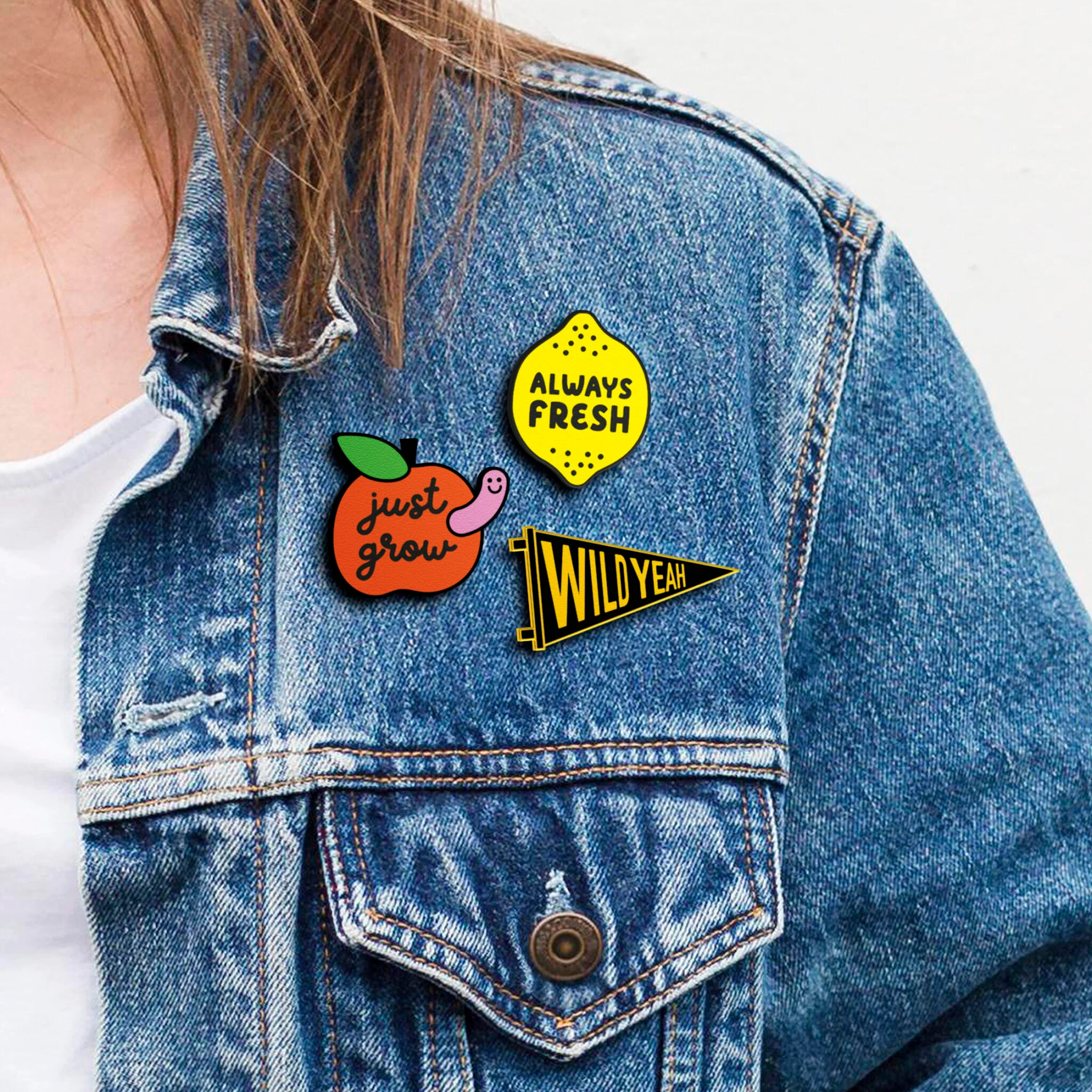 Wild Yeah Pin | Accesorio Moderno Y Original Para Chaquetas, Mochilas Y Bolsos - Image 3
