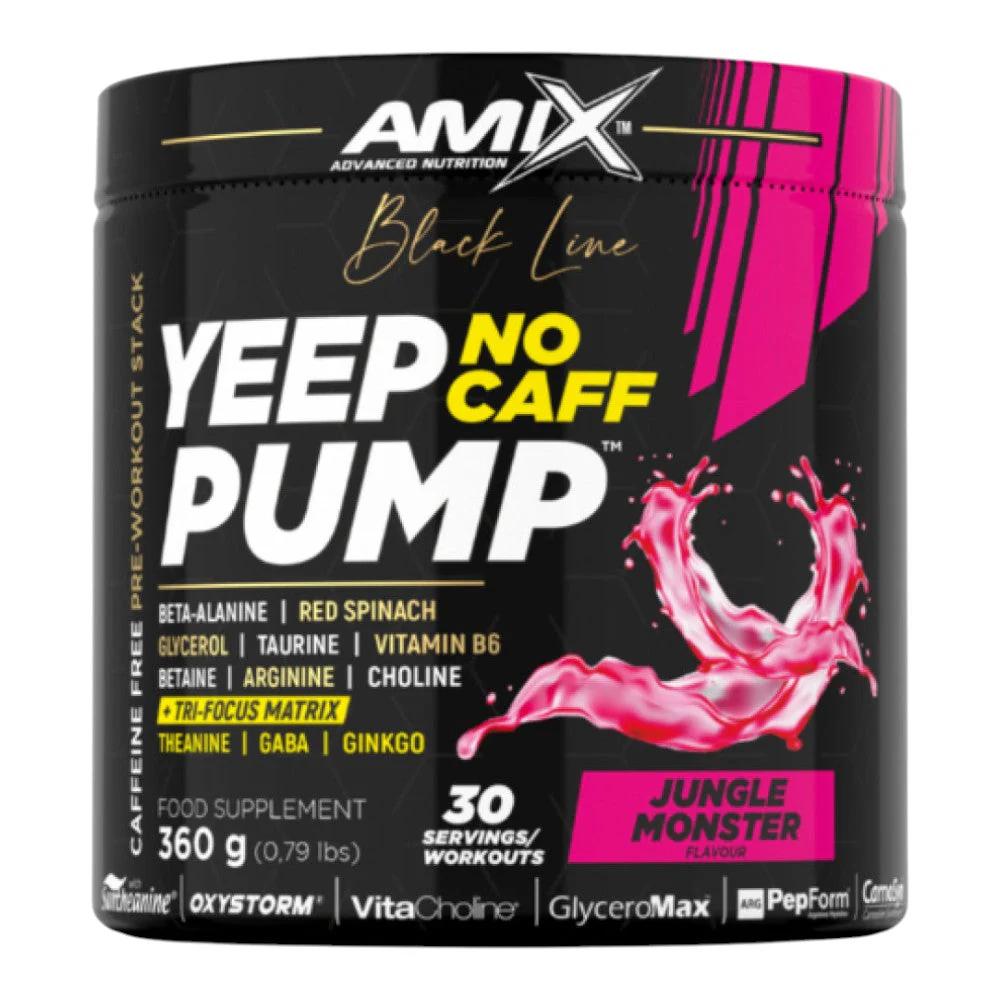 Yeep Pump No Caff 360 Gr Jungle Monster